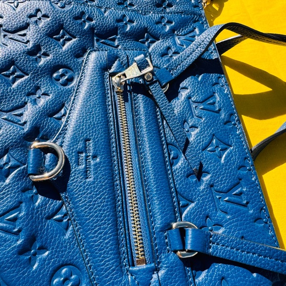 Perfect blue Louis Vuitton shoulder bag - Picture 4 of 12